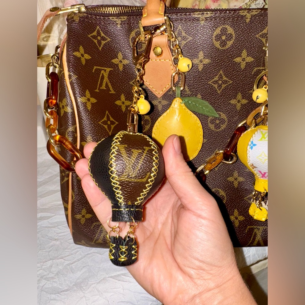 ‼️ LV monogram Custom Air Balloon 🎈 charm handmade